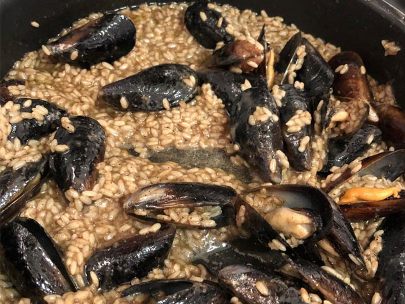  Arroz Relleno Con Mejillones